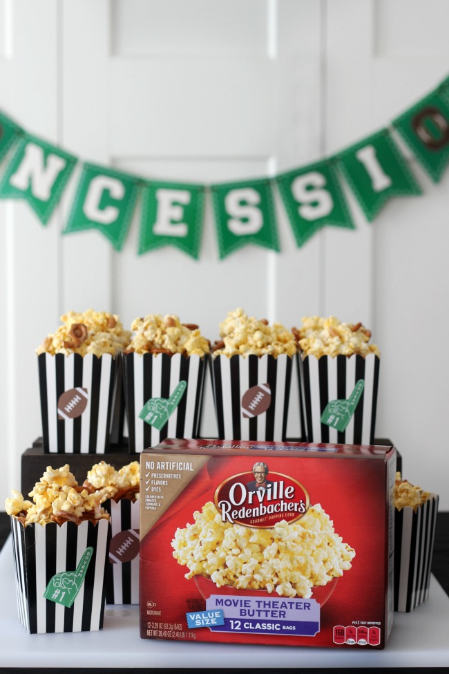 Sweet, salty, buttery, sticky, and crunchy--this marshmallow caramel corn is the perfect snack to munch on with friends!