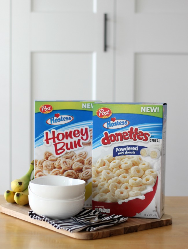 These cereal cups are the perfect on the go breakfast or snack. Prepare a basketful to store in the pantry then add a splash of milk before heading out the door! 