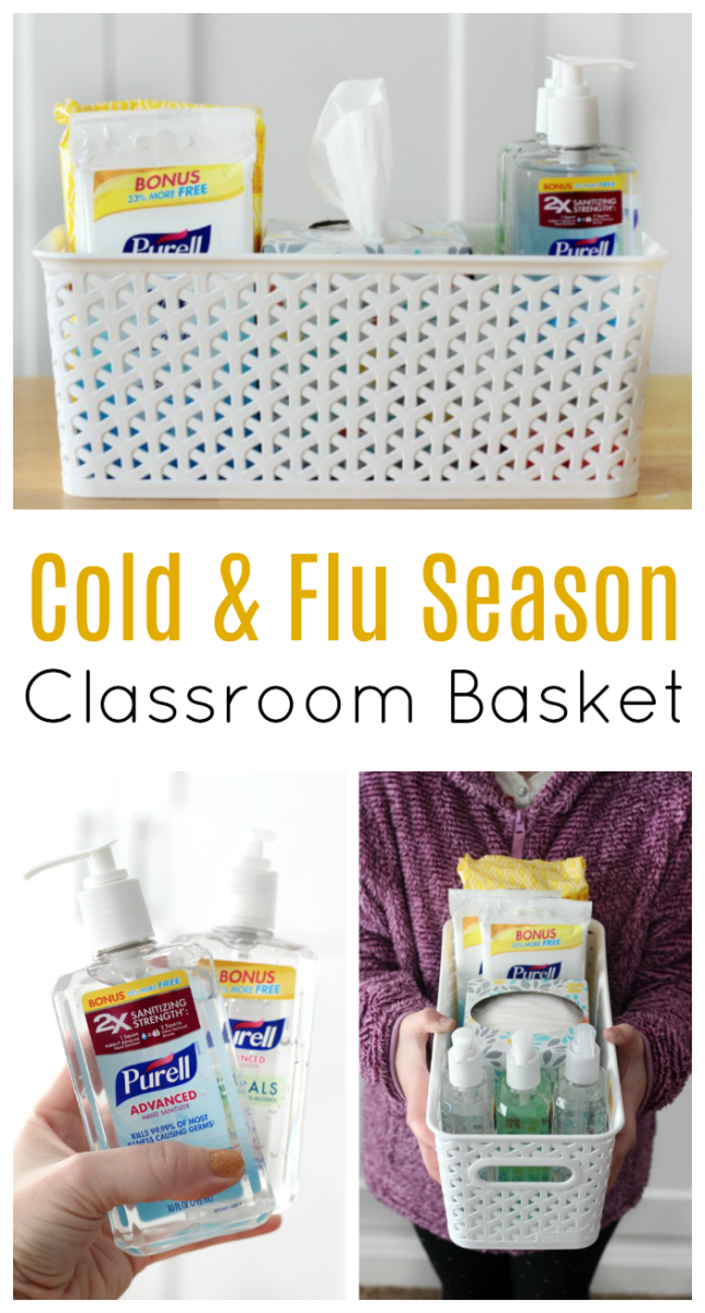 COVID-19 Teacher Gift Basket: Help Keep the Classroom Clean!