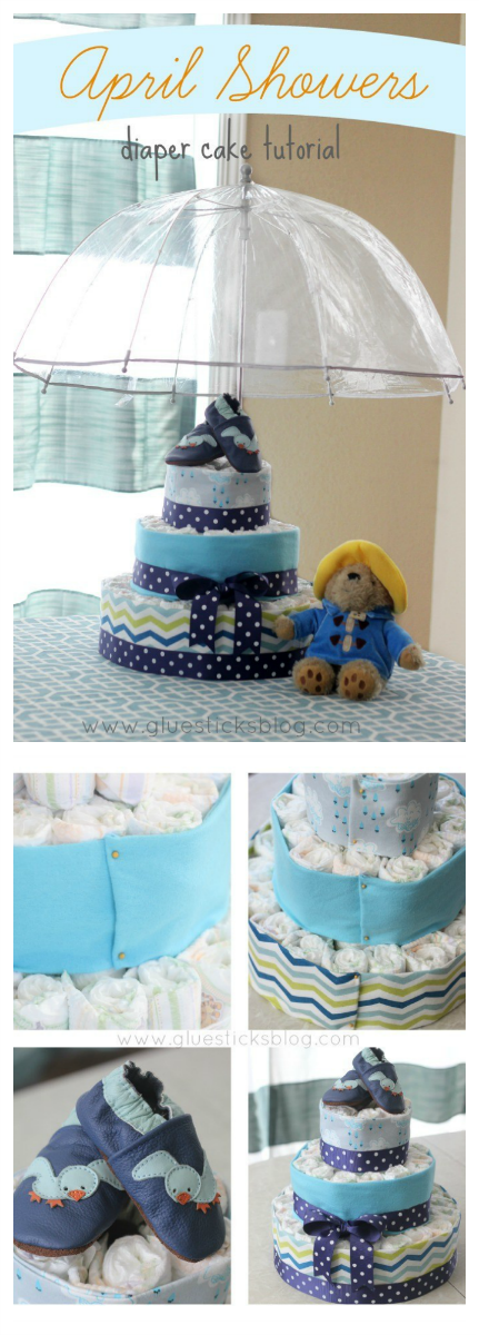 Baby shower best sale diaper cake ideas