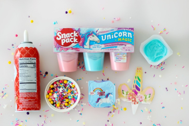 These unicorn pudding cups are as pretty as they are sweet. Such a fun activity for kids to make at birthday parties and get-togethers with friends!