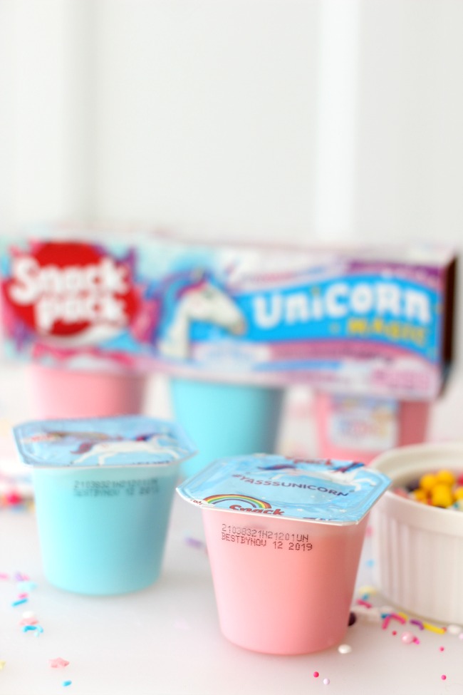 These unicorn pudding cups are as pretty as they are sweet. Such a fun activity for kids to make at birthday parties and get-togethers with friends!