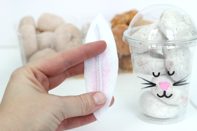 Bunny Treat Cups with Donuts (Video) - Gluesticks Blog