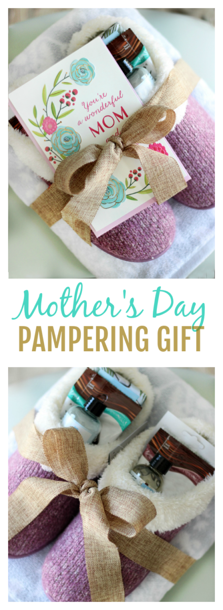 Mother s Day Pampering Gift Idea Fill Slippers With Goodies