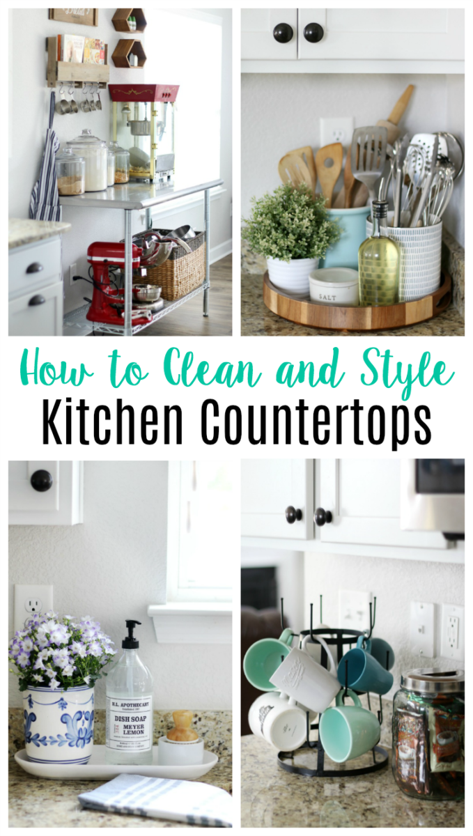 How To Style And Clean Kitchen Countertops Gluesticks Blog