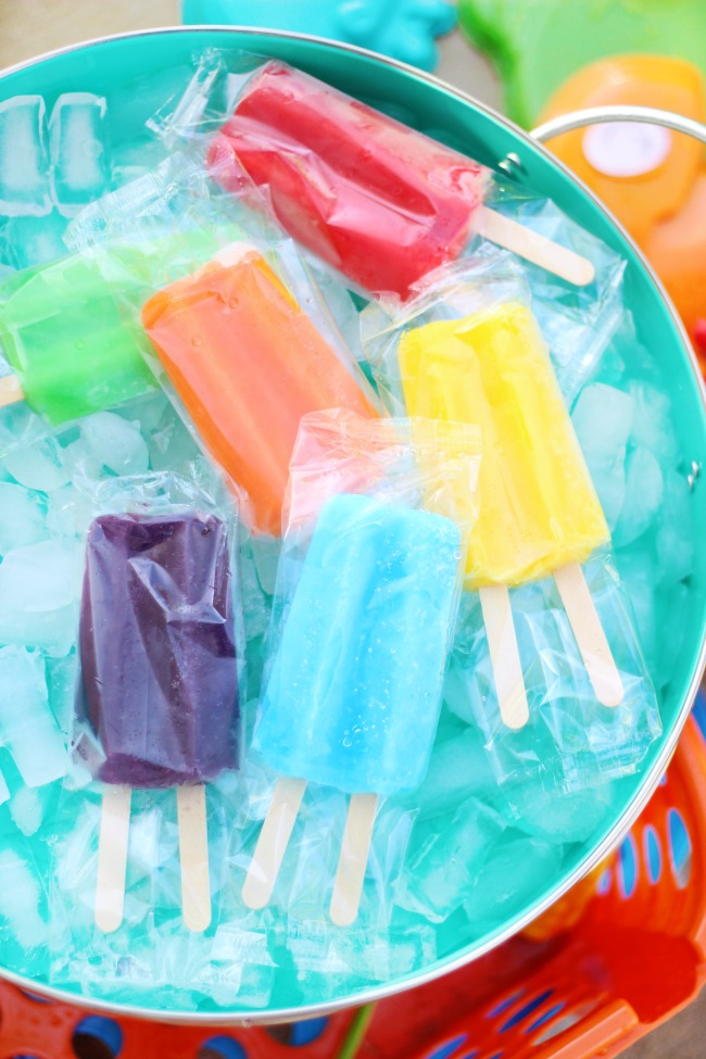 popsicles on ice