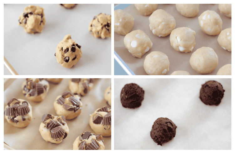 cookie dough balls