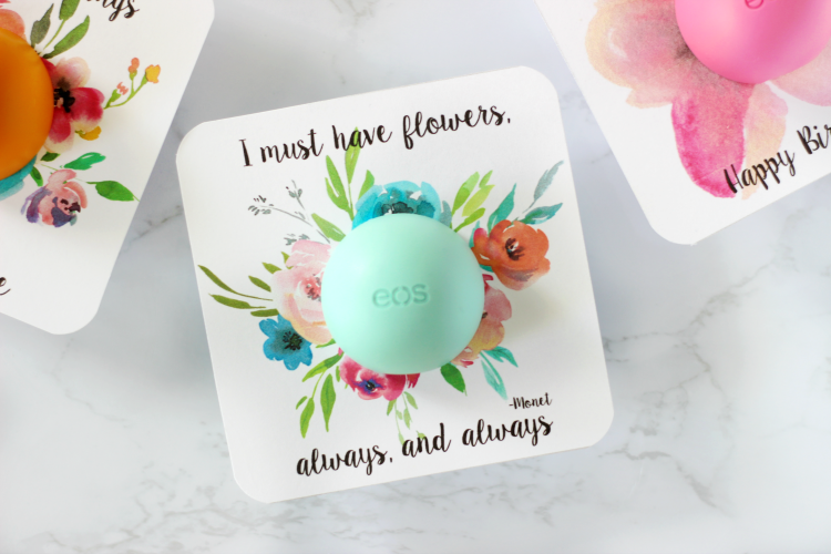 Printable Kiss Summer Goodbye Lip Balm Cards. Welcome Back to