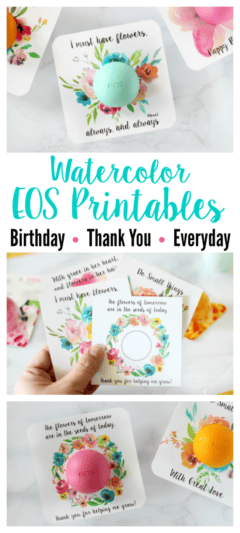 Watercolor EOS Floral Printables - Gluesticks Blog