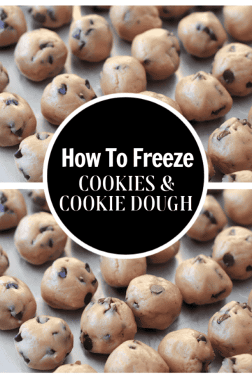 how to freeze cookies
