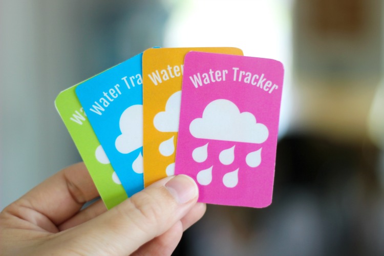 printable water tracker magnets