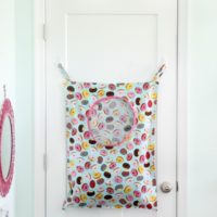 kids laundry bag sewing tutorial