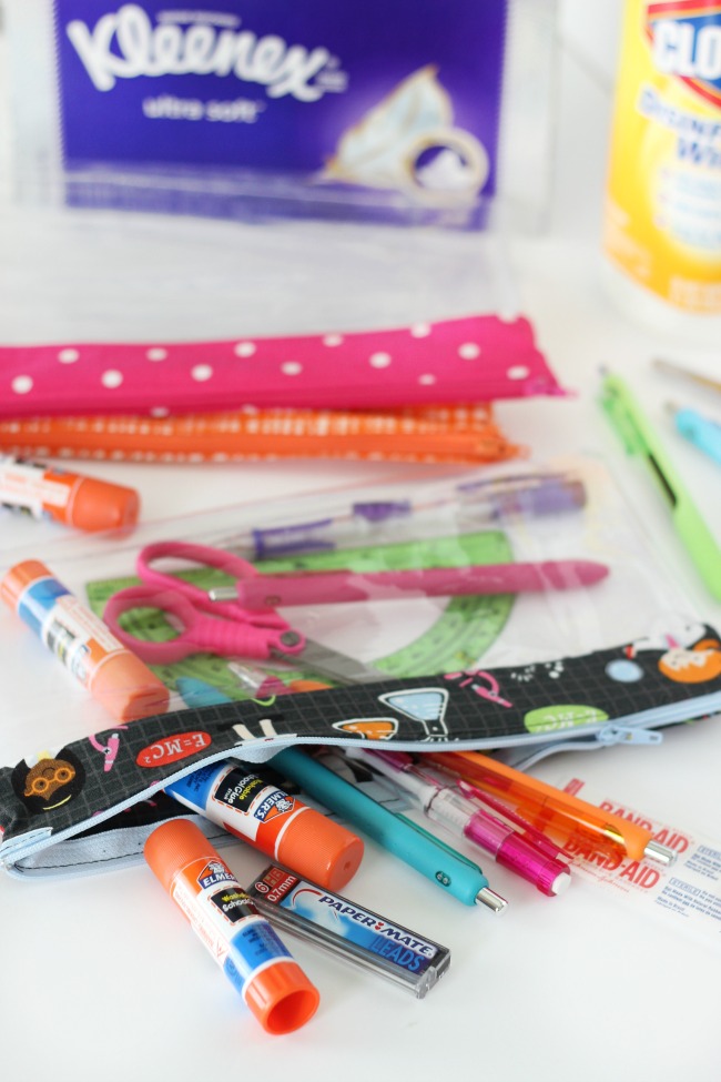 Quick and Easy Vinyl Pencil Bags