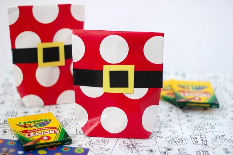 make your own gift bags out of wrapping paper