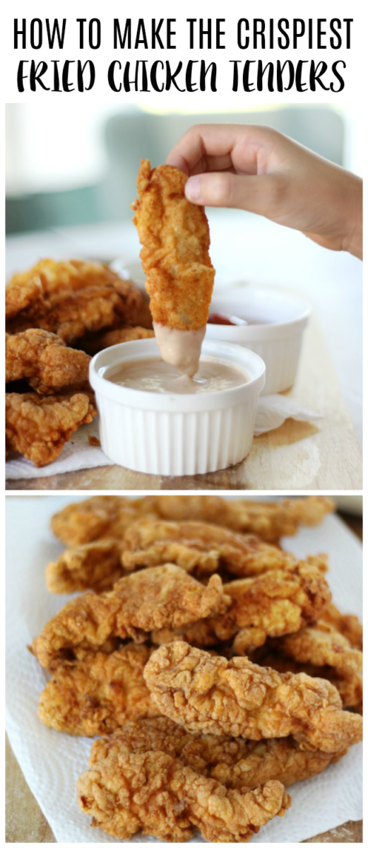how to make the crispiest fried chicken tenders