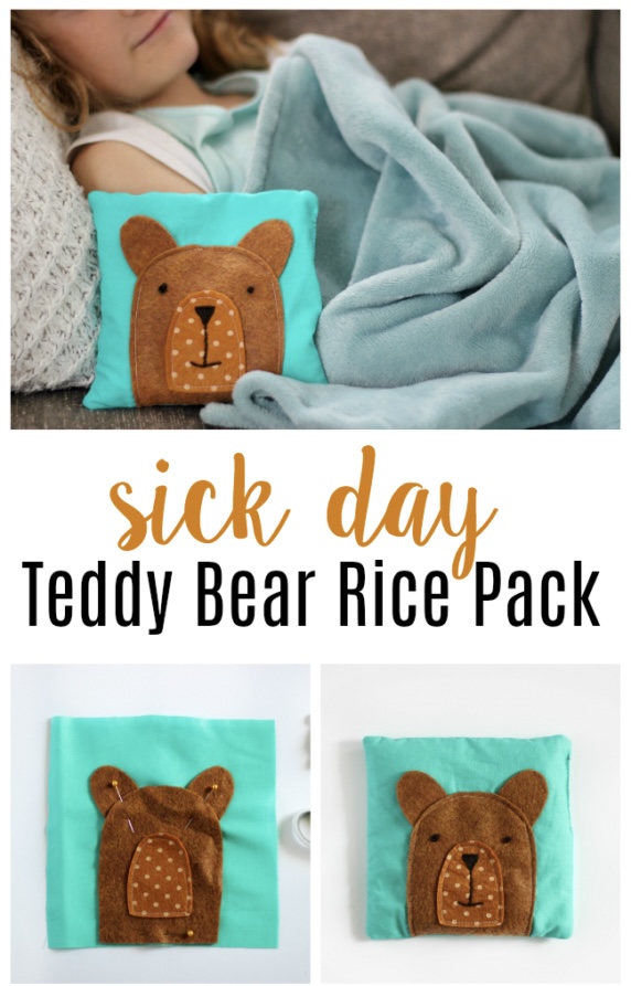 Teddy bear rice pack 