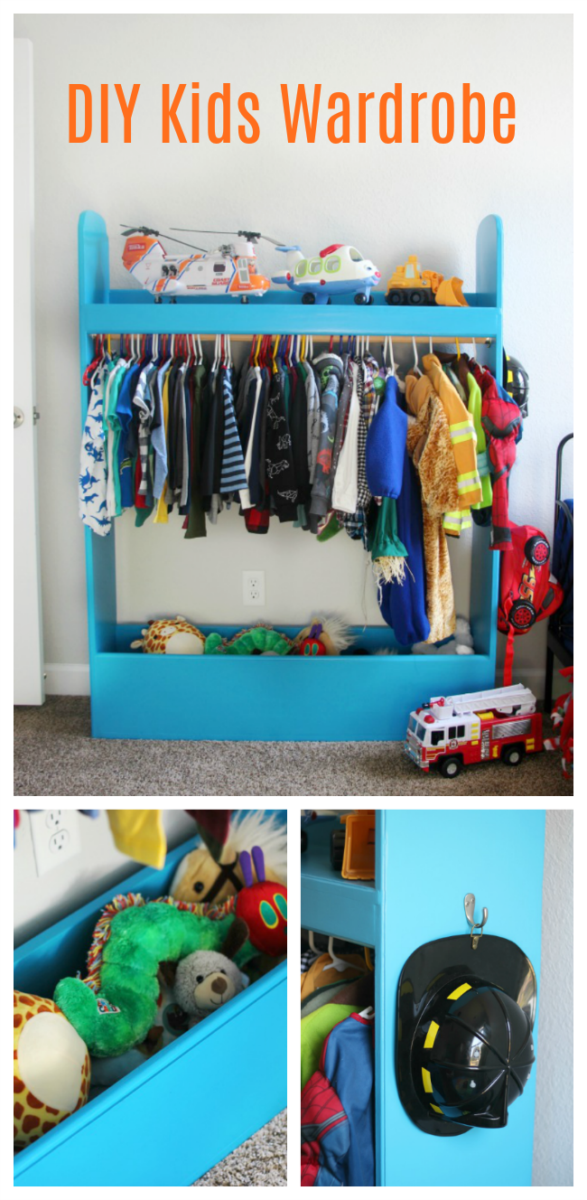 kids storage wardrobe