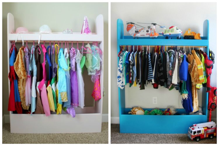 diy kids closet