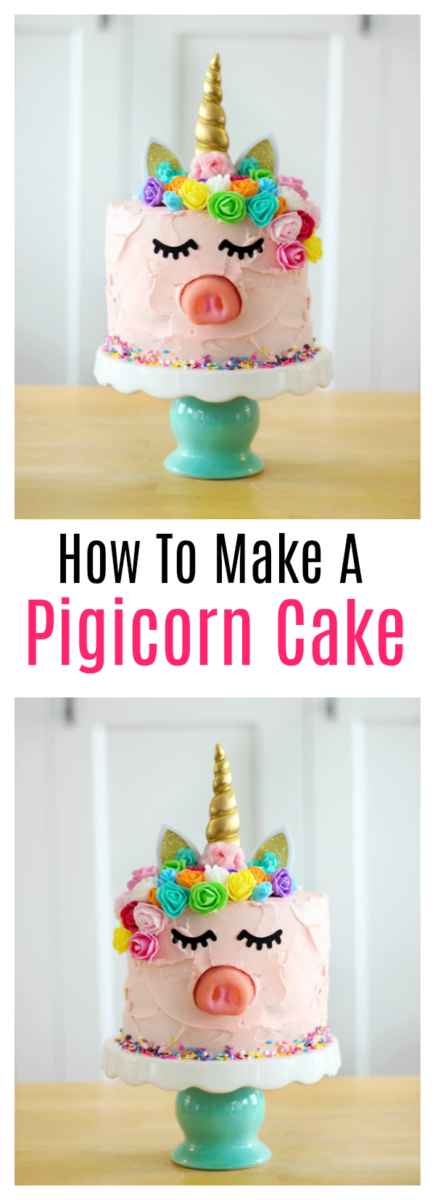how to make a pigicorn cake