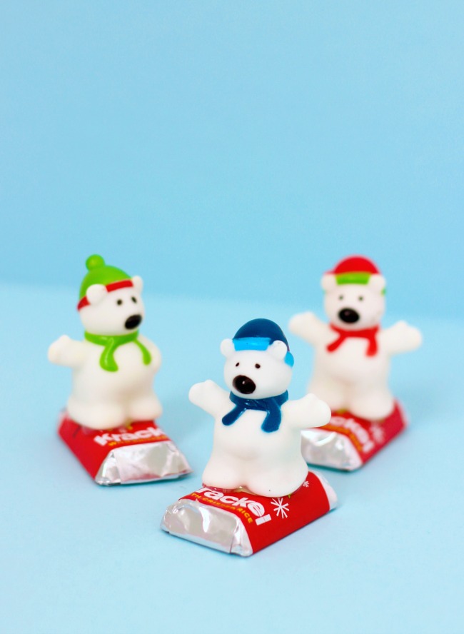 snowboarding polar bear treats