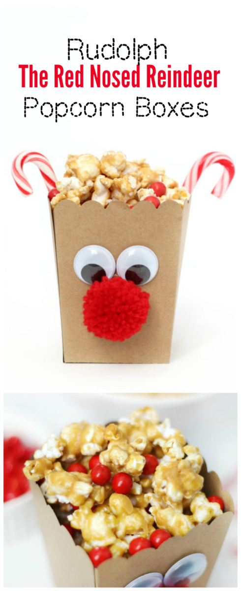 reindeer popcorn boxes