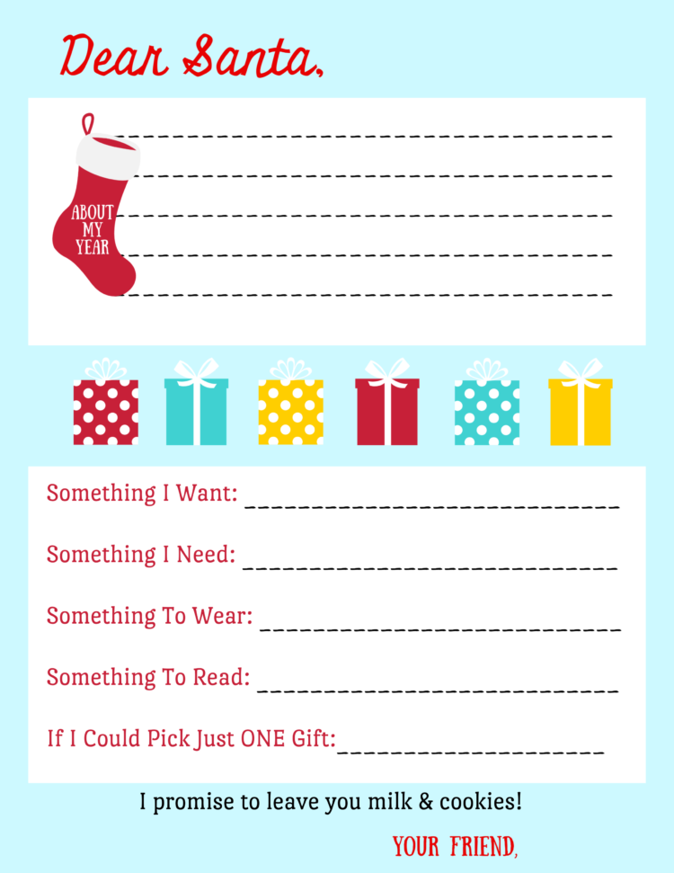 free printable letter to santa 2 sizes gluesticks blog