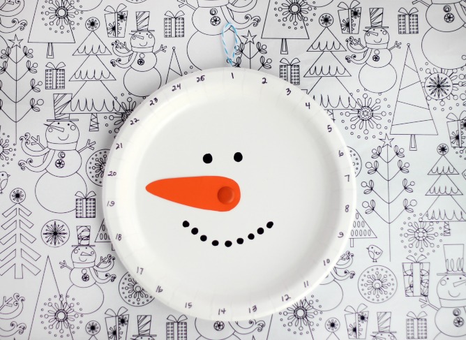 snowman christmas countdown