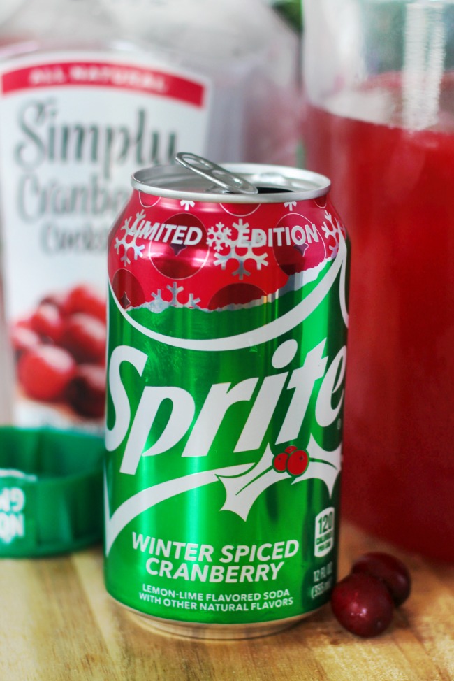 limited edition cranberry sprite for sparkling cranberry apple punch