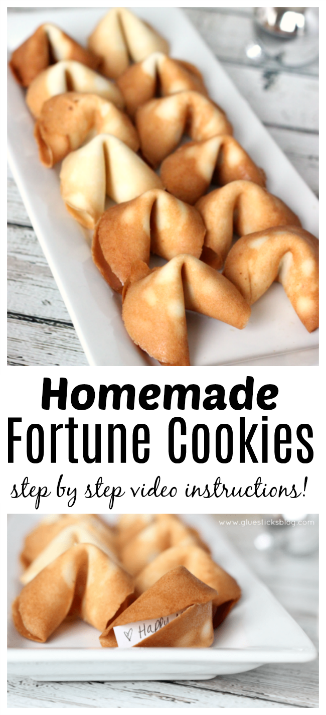 Homemade Fortune Cookies