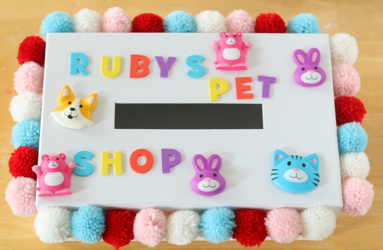 child's pet shop valentine box
