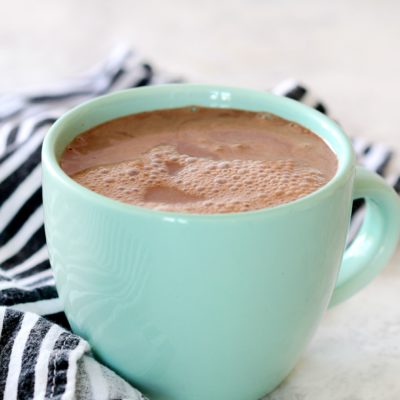 mug of skinny hot cocoa