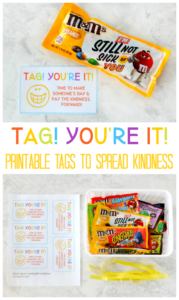 Tag! You're It! Printable Tags To Spread Kindness - Gluesticks Blog