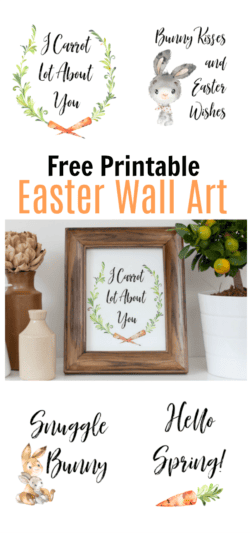 Free Easter Wall Art Printables (4 To Choose From!) - Gluesticks Blog