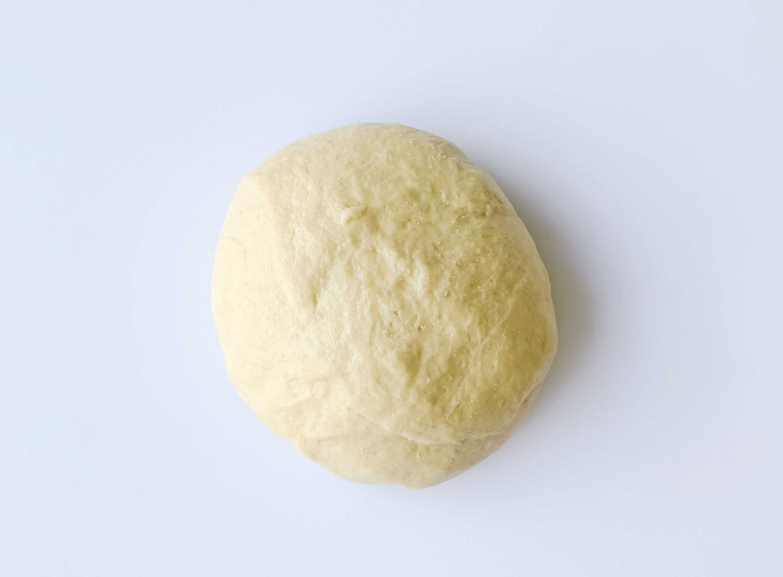 Ball of sweet roll dough.