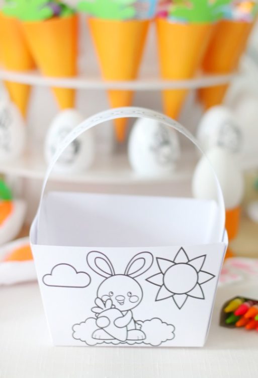 paper easter baskets for kids