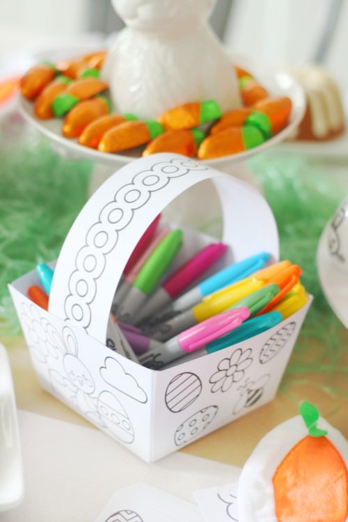 paper easter baskets for kids