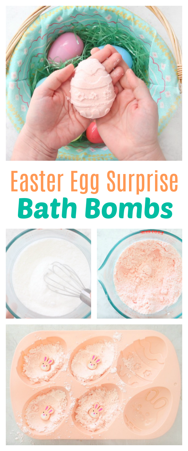 Easter Egg Bath Bombs With A Surprise Inside Video Gluesticks Blog