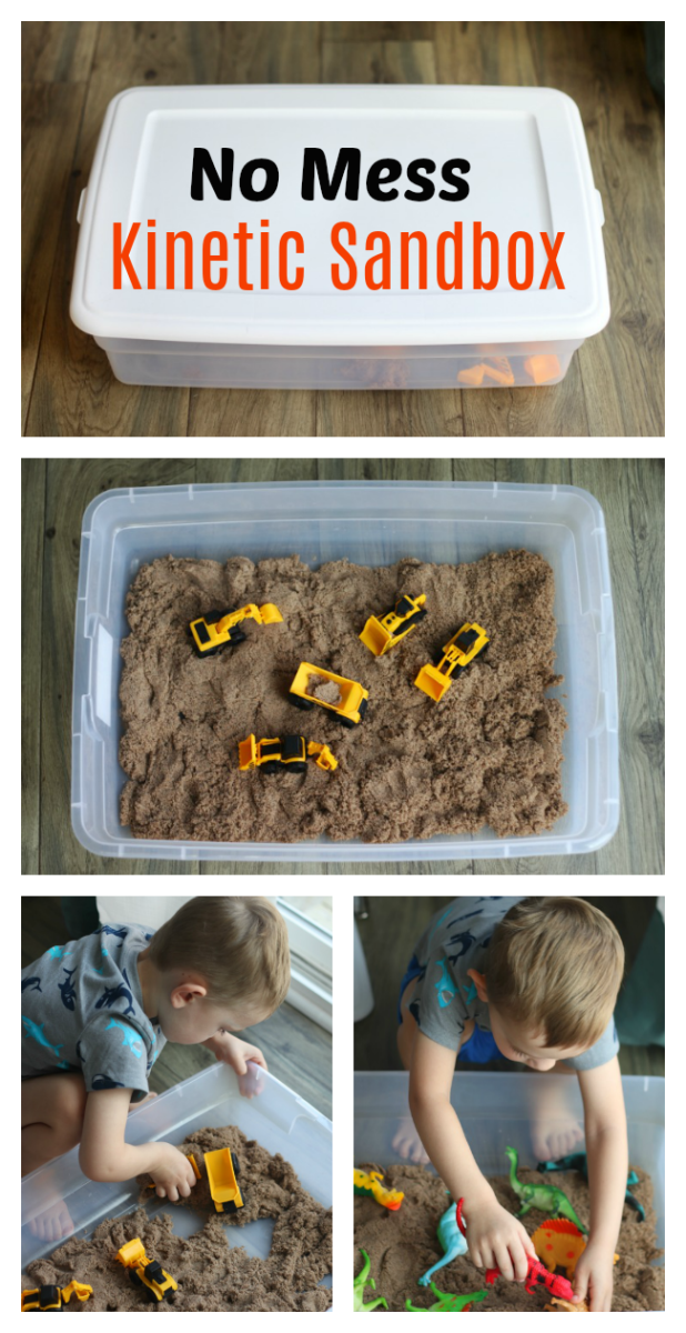 kinetic sand box ideas