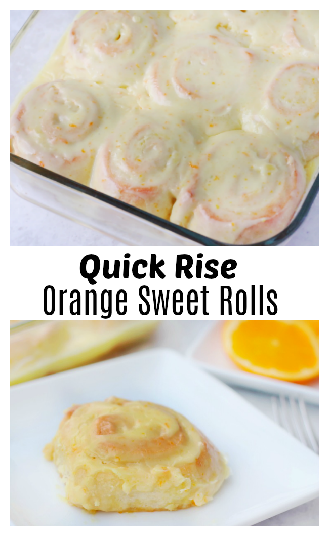 orange sweet rolls