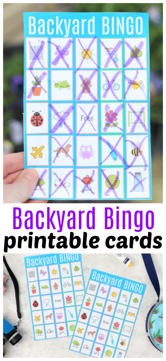 Backyard Bingo Cards For Kids Free Printable Gluesticks Blog