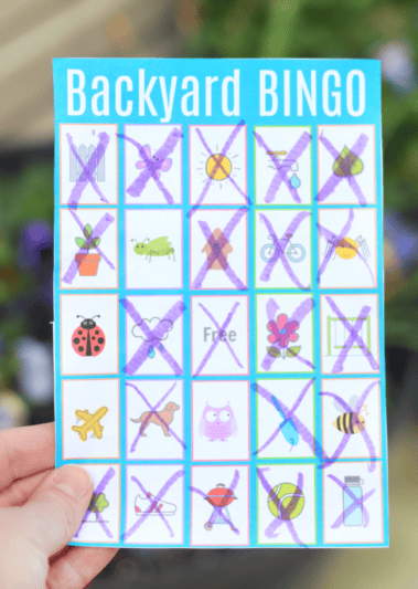 Backyard Bingo Cards for Kids (Free Printable) - Gluesticks Blog