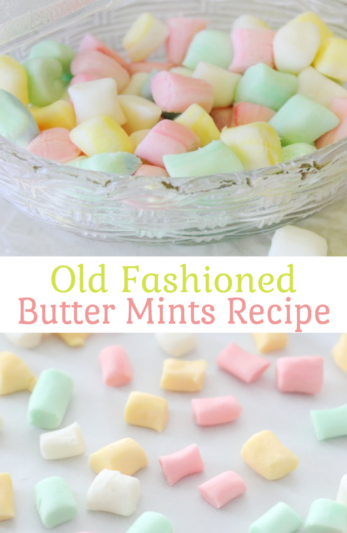 Old Fashioned Butter Mints Recipe To Make For Party Favors and Treats