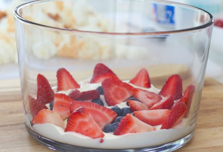 Angel Food Berry Trifle Recipe (Video) - Gluesticks Blog