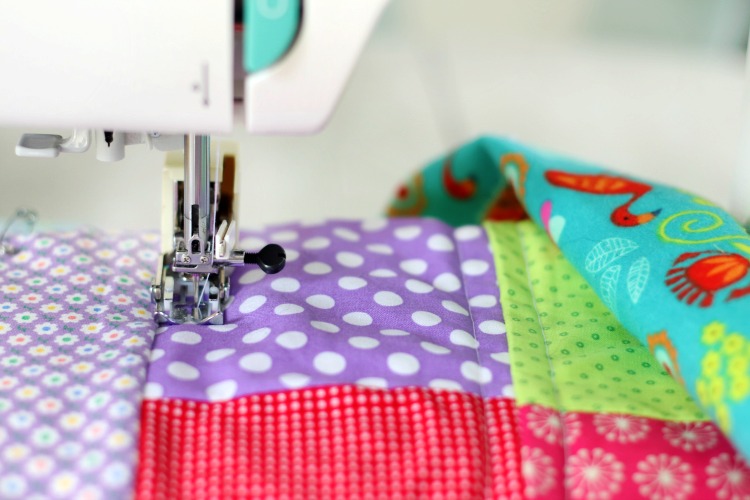 sewing machine quilting kids quilt