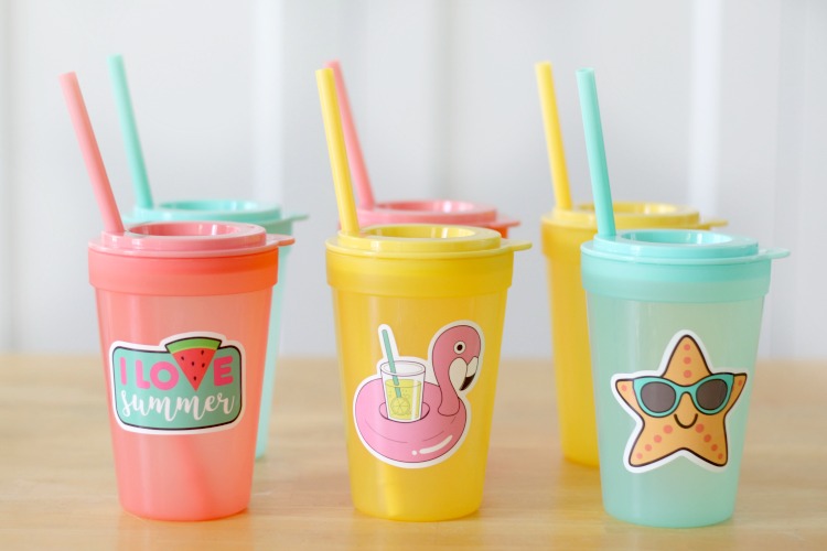 $1 Kids Tumblers for Parties and Reunions - Gluesticks Blog