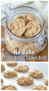 No Bake Peanut Butter Cookie Bites (Video) - Gluesticks Blog