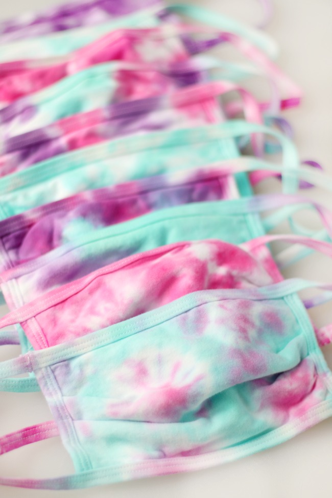 DIY Tie Dyed Face Masks (Video) Gluesticks Blog