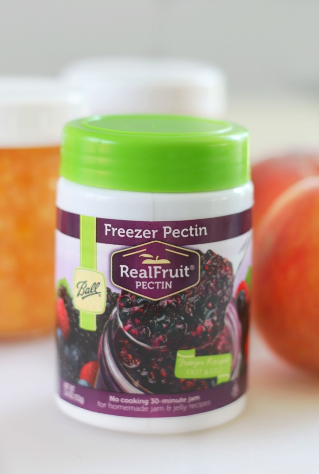 The Easiest Peach Freezer Jam Recipe (Video) - Gluesticks Blog