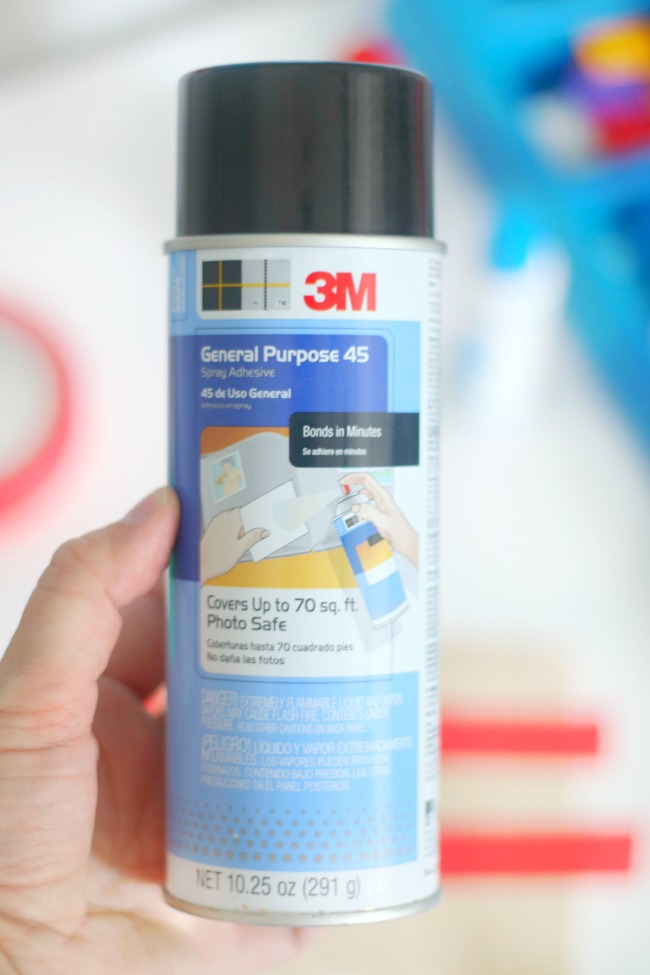 can of spray adhesive