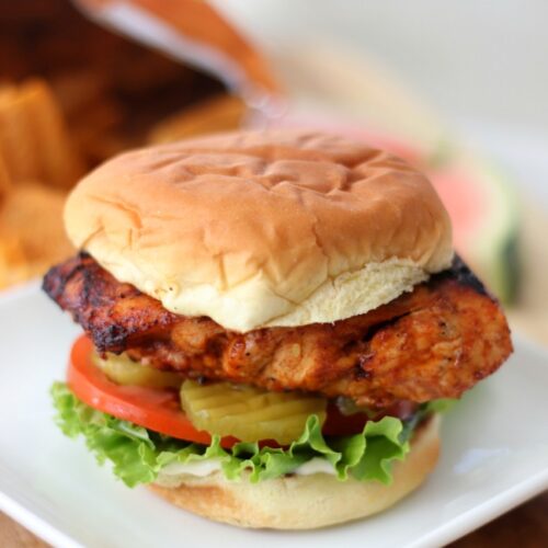 Mesquite Grilled Chicken Sandwiches (Video) - Gluesticks Blog